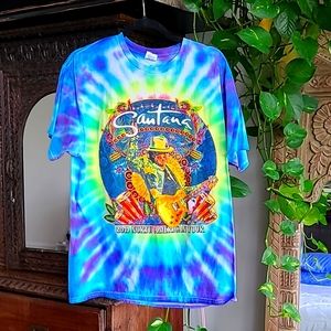 Santana 2019 Concert Tour T Shirt